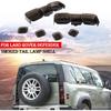 ABS Черный Задний Фонарь Линза Комплект Задних Фонарей Подходит для Land Rover Defender 90 110 130 2020-2024 Автомобильный Экстерьер Защитная Крышка Заднего Фонаря Аксессуары