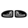 Left/Right Car Interior Door Handle Knob for Renault Clio 2000-2009 2/3-4/5