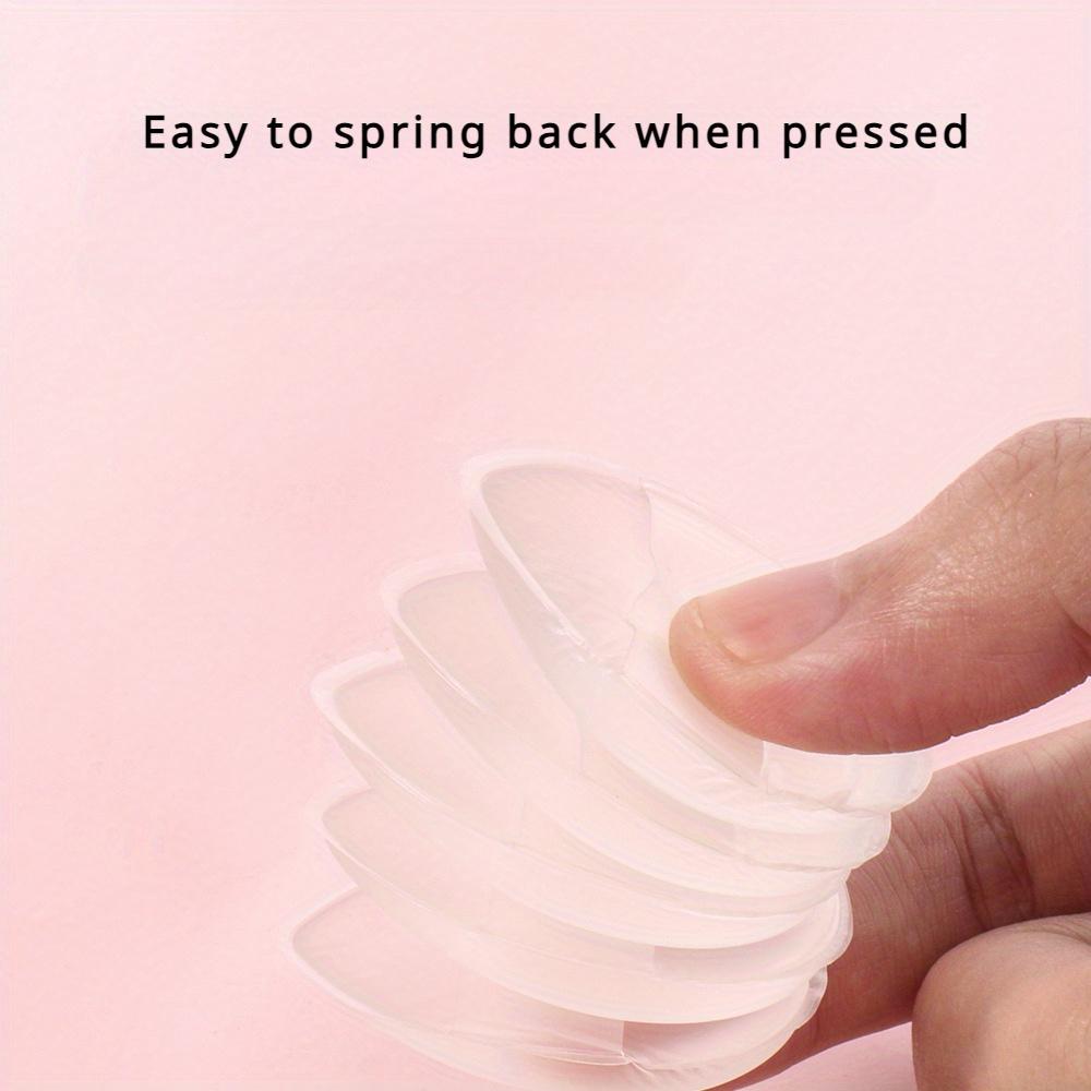 Набор из 5 мини-силиконовых насадок для пальцев - Многоразовые кисти для макияжа без запаха для тональной основы, консилера и пудры