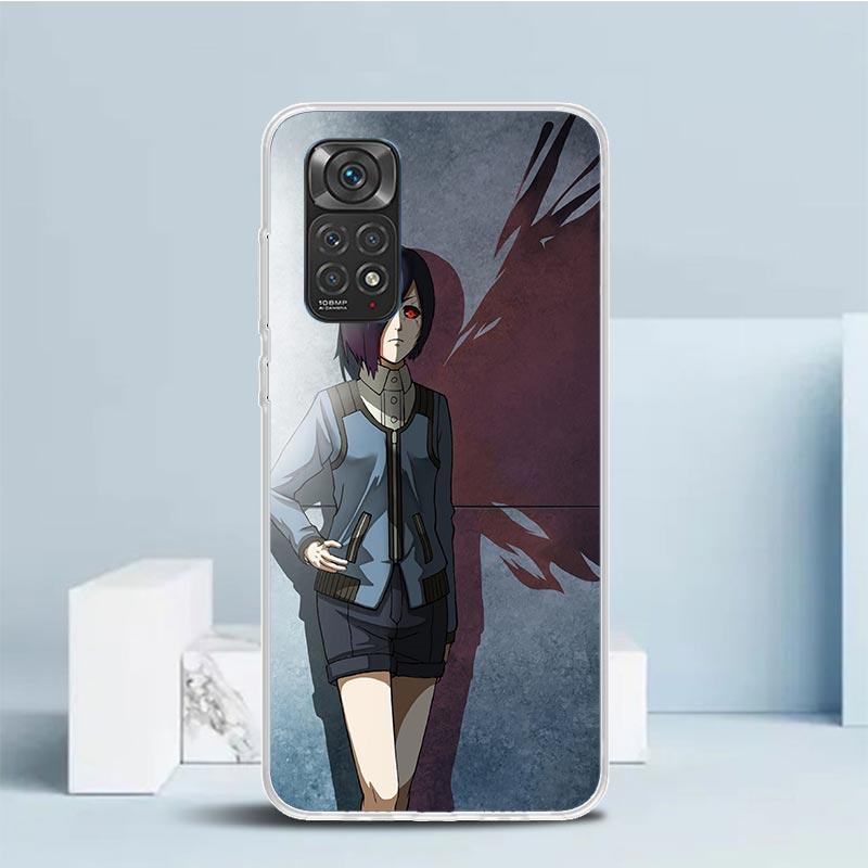 G-Ghoul Токио Тоука Кирисима Мягкий чехол для телефона Xiaomi Redmi Note 15 14 13 12 Pro Plus 14S 11S 11T 11E 10S 10 4G Рисунок