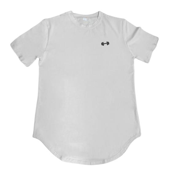 Men Sports T-shirt O Neck Short Sleeve Slim Fit Solid Color Elastic Quick-drying Soft