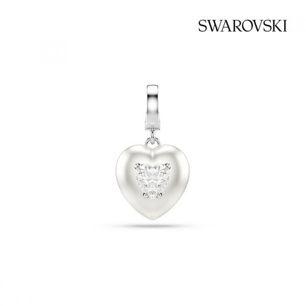 Swarovski Idyllia Charm Rhodium Heart