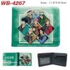 Jujutsu Kaisen Anime Wallet Gojo Satoru Yuji Itadori Print Short Bifold Card Holder Coin Purse PU Leather for Men Women 1pcs
