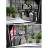 Adjustable Blind Spot Mirror Rear Side View Mirror For Car Parking Auxiliary ABS