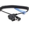 Anton Bauer Power Tap D-Tap на 12В DC2.5 Прямой Угол Спиральный Кабель Питания для LCD Монитора KiPRO (DC витой кабель)