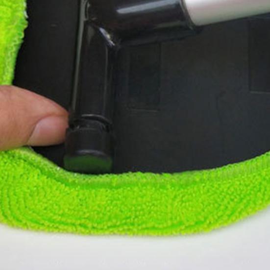 Инструмент для чистки лобового стекла Щетка для чистки автомобиля Выдвижная палка для чистки лобового стекла Очиститель автомобильных окон Ткань из микрофибры Щетка для мойки автомобиля