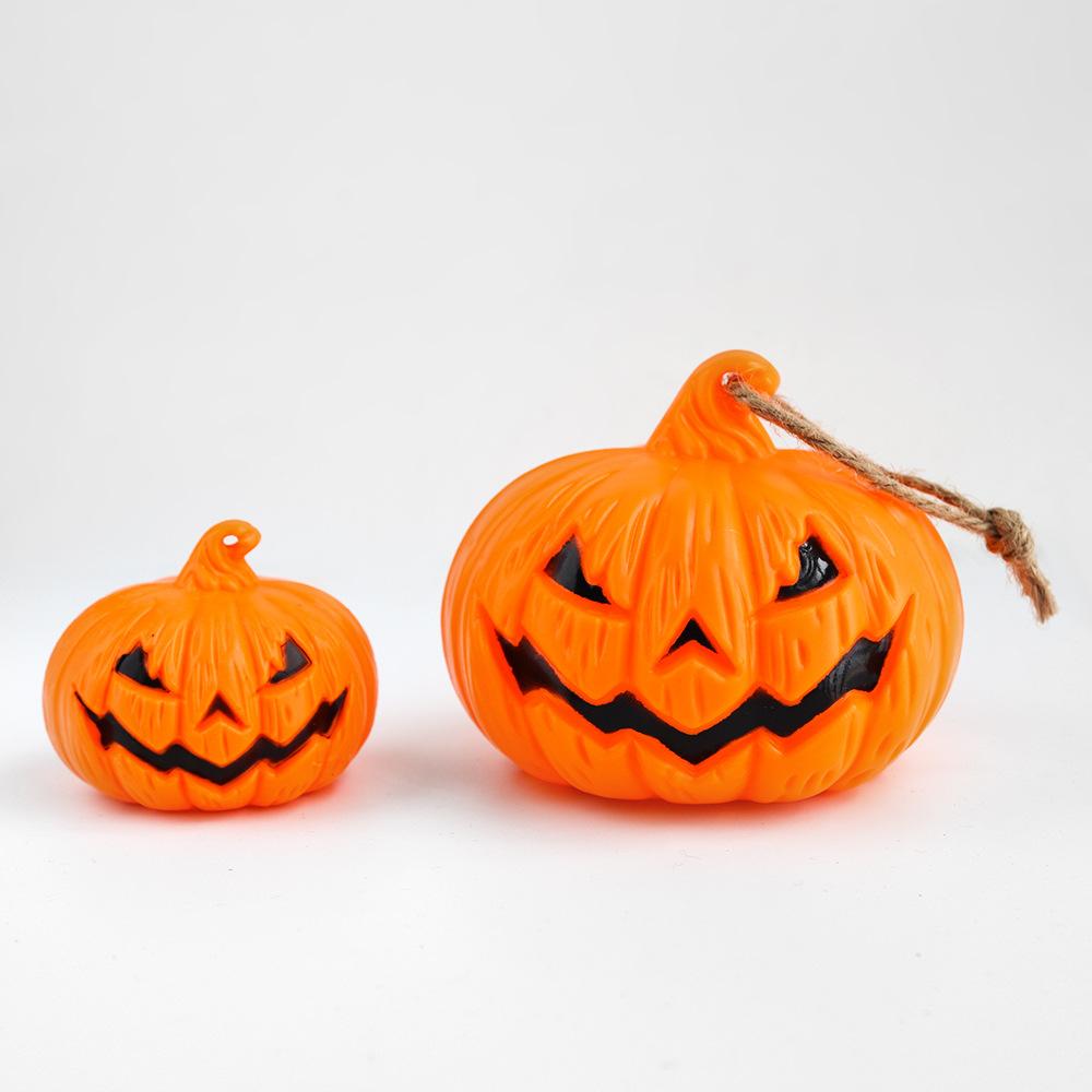 ABS Pumpkin Lamp Horror Props Candle Lamp New Ghost Festival Decoration  Party Supplies
