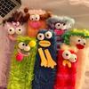 Yousheng Funny Fuzzy Socks Women Men Fluffy Crew Socks Crazy Cartoon Silly Socks for Home Indoor Wear Sleep Christmas Birthday Gift