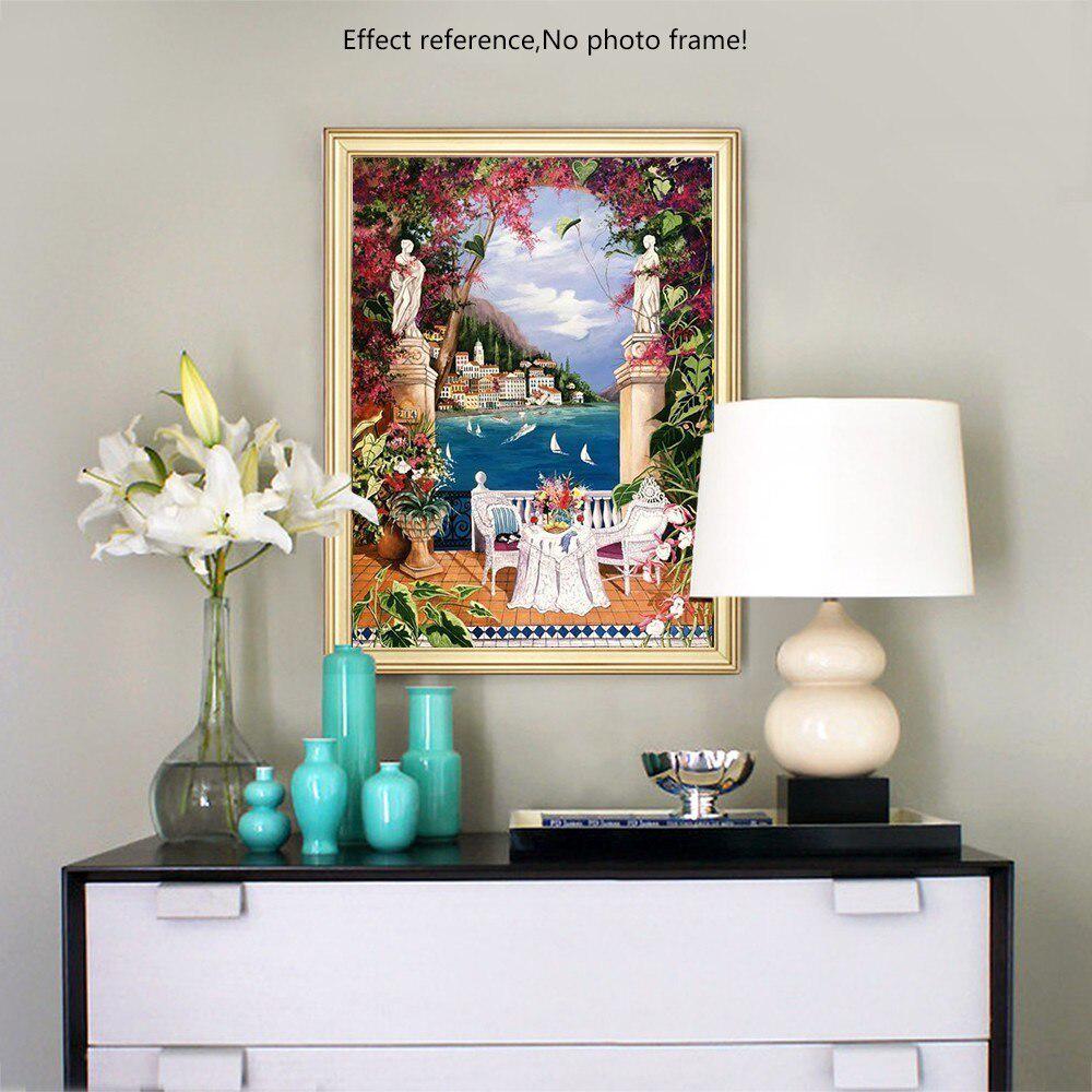 Алмазная вышивка Живописный Полный Круглый Алмазная Картина Вышивка Крестом Мозаика Полный Дисплей 5D Горный Хрусталь