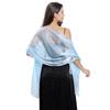 Elegant Women Shawls Wraps for Evening Dresses Bridal Bridesmaid Wedding Shawl Solid Color Party Capes Decoration Scarf