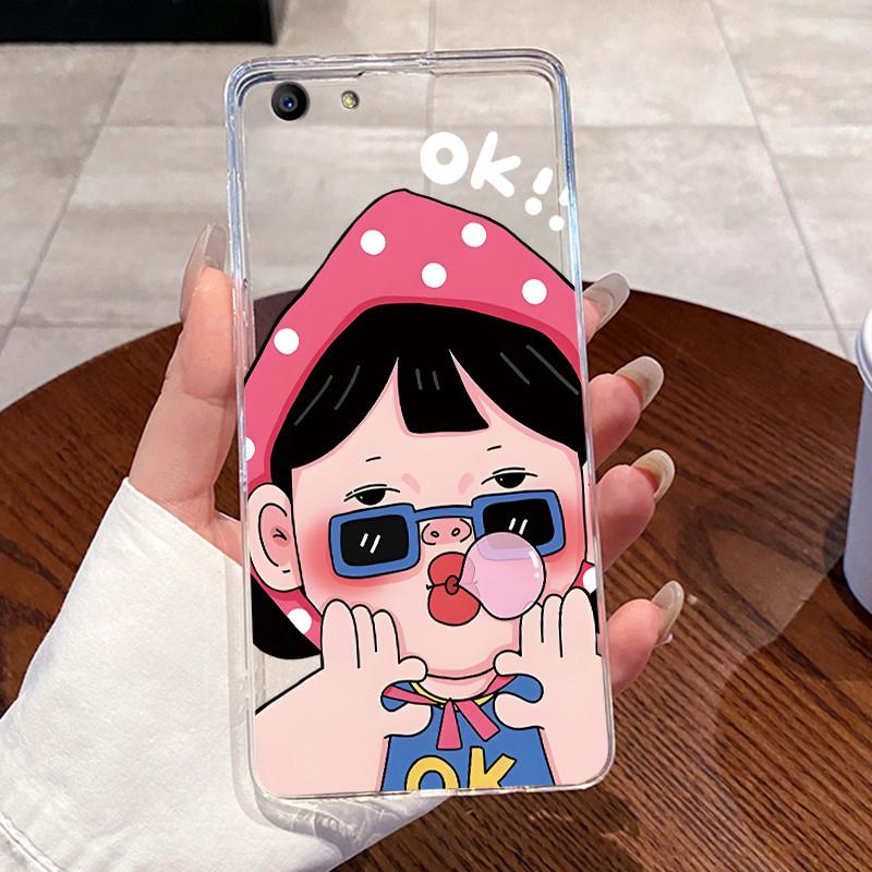 Casing For Oppo A83 Case For Oppo CPH1729 Phone Case Aesthetic Fashion Cute Cat Cartoon Transparent Soft TPU Silicone Back Cover