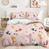 Cute Sheep Duvet Cover Set Twin King Cartoon Animal Bedding Set Polyester Rainbow Moon Comforter Cover For Kids Girl Kawaii Room