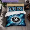 Набор постельного белья Chelsea FC, 3 предмета, мягкая микрофибра, пододеяльник с наволочками для спальни
