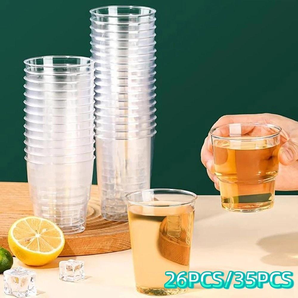 Food Grade Transparent Aviation Cup 200ML Cold Drinks Cups Disposable Water Cup  Camping