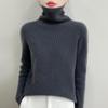 Женский кашемировый свитер Qinghe Cashmere 30% Кашемир 70% Шерсть Осенне-зимний кашемировый пуловер Мягкий и теплый