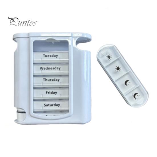 Коробка для хранения лекарств с несколькими отделениями, не содержит BPA, водонепроницаемая, влагостойкая, еженедельный органайзер для таблеток