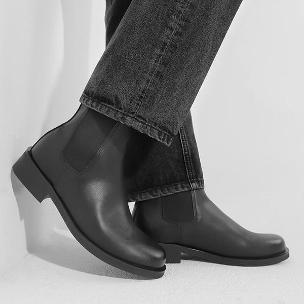 Pascologen MS5104 Ботинки челси Ruin черный-MS5104