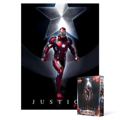 Пазл из 500 деталей - Marvel Avengers Civil War Iron Man, популярная корейская головоломка