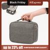 Пылезащитная сумка для цифрового хранения на молнии, предотвращающая царапины, сумка для хранения зарядного устройства, защитная легкая сумка для цифровых аксессуаров