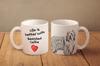 Bearded Collie, Highland Collie, Mountain Collie - cup with a dog, cup with a photo, personalized gift from the Art-Dog brand