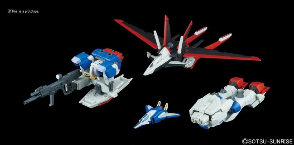 BANDAI SPIRITS HGCE 198 Mobile Suit Gundam SEED DESTINY Force Impulse Gundam Scale Plastic Model 1/144 Color-coded