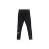 Nike Спортивные штаны Favorites Letter Logo Print Slim Fit Long Fitness Брюки женские черные DD6278-010