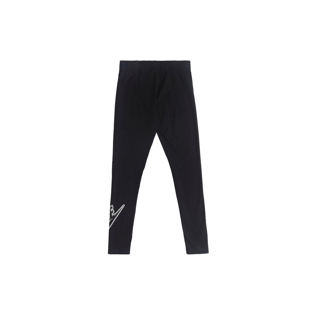 Nike Спортивные штаны Favorites Letter Logo Print Slim Fit Long Fitness Брюки женские черные DD6278-010