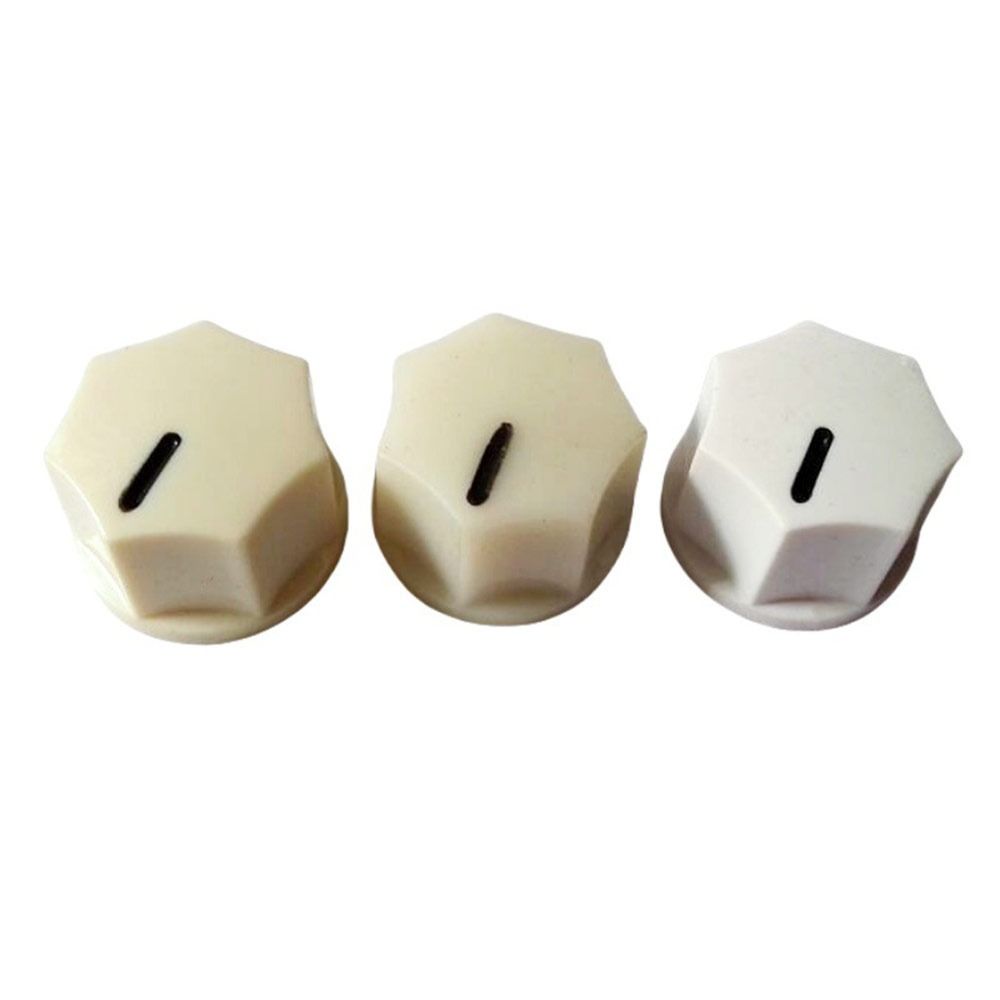 4Pcs ABS Plastic Guitar Effect Pedal Knob Potentiometer Knob for DJ Mixer Radio Subwoofer
