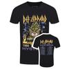 Футболка Def Leppard Hysteria 1988 Tour Официальная Новая Черная