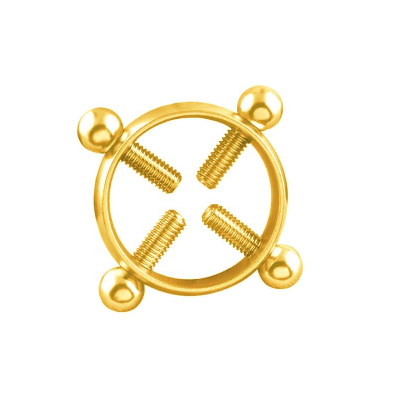 RUI RUI YU, 1 пара, модное круглое кольцо без пирсинга для сосков, ювелирные изделия для пирсинга тела