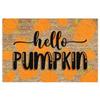 Коврик для пола/двери с принтом тыквы-ведьмы, нескользящий, суперабсорбирующий, кухонный коврик, хэллоуинский домашний декор, прихожий ковер, сушащий коврик для ног