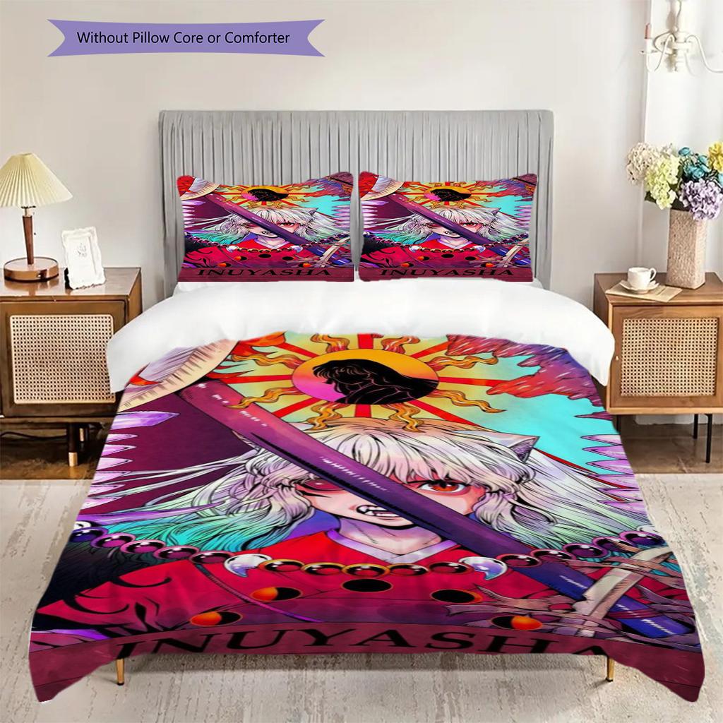 Passionate Embrace Loves Intensity Bedding (1 * duvet cover + 2 * pillowcase, without core) 2D Flat Bedding set Duvet cover and pillowcase
