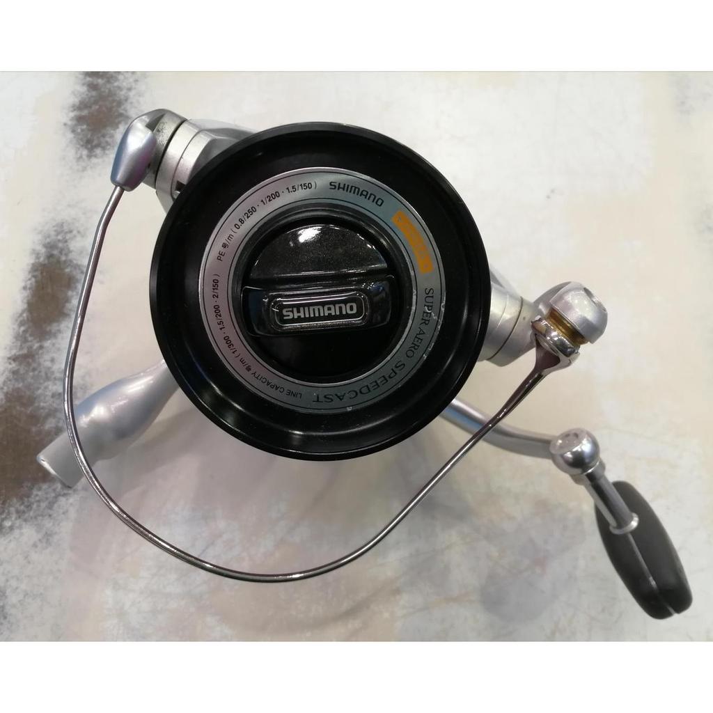 Б/у спиннинговая катушка SHIMANO SUPER AERO SPEEDCAST