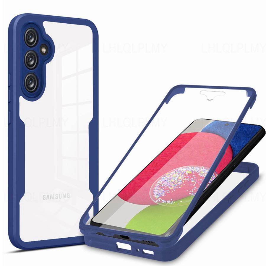 Ударопрочный чехол с защитой спереди и сзади для Samsung Galaxy A15 A25 A35 A55 A23 A73 M33 5G A54 A34 A24 A14 A04S A06 A16 A05 A05S