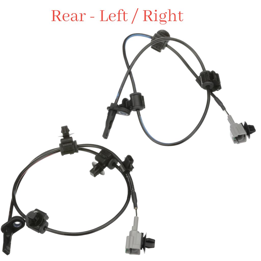 2 x ABS Wheel Speed Sensor Rear L/R Fits Subaru Impreza 2017- H4 2.0L Gas