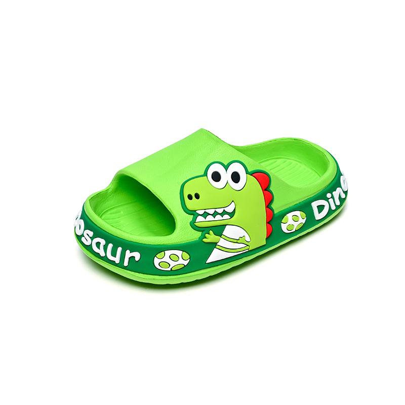 Модные новые летние детские тапочки для мальчиков, домашние банные нескользящие тапочки для девочек с героями мультфильмов, удобные сандалии из ЭВА с мягкой подошвой для дома и улицы