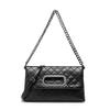 Women's Bag Underarm Bag Women's Large Capacity Chain Diamond Lattice Folding Bag Crossbody Shoulder Handbag