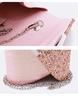 SCIONE Fashionable Dinner PU Sequin Elegance Handbags Catching Bag Clutch Bag Cosmetic Banquet Bag