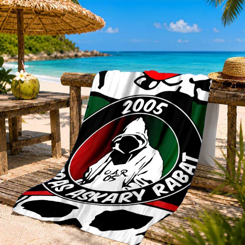Ultras: Passionate Supporters United Beach Towel, Quick-drying, Easy to Care for, Suitable for Both Fitness and Beach Vacations,Sports Essential