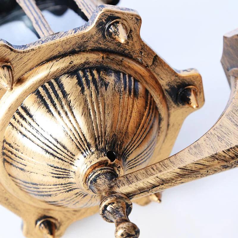 Водонепроницаемый антикоррозийный E27 настенный светильник садовый бра для ворот двор коридор вилла бра жилой балкон освещение