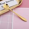 Dessert Mixing Spoon Stainless Steel Tableware Cutlery Set Flower Spoon Set Teaspoon Soup Spoon