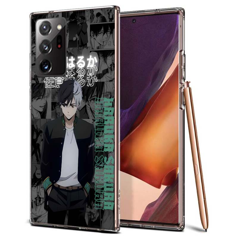 Аниме Ветровка Сакура Чехол для телефона для Samsung A55 A35 A25 A15 A07 A05S A16 A17 A26 A36 A37 A56 A57 Galaxy Note 20 10 A50S A71
