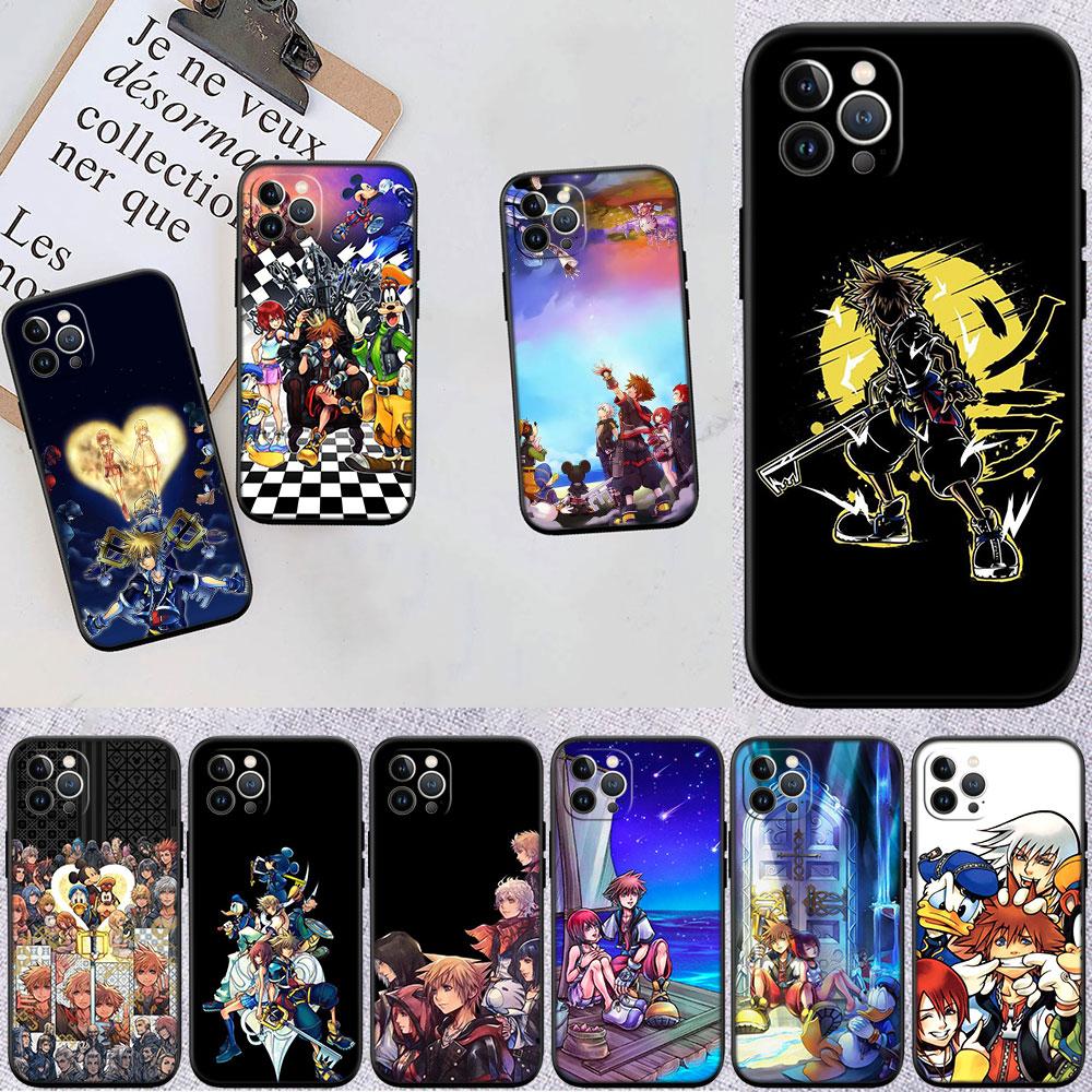 CJ73 Kingdom Hearts Phone Case for Samsung Galaxy M06 M15 M16 M35 M55 M56 A36 A42 A50 A50S A51 A52 A32 A33 A05 A05S A06 A16 A20