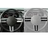 Для Ford Mustang 2005 2006 2007 2008 2009 аксессуары черный интерьер накладка на руль пластиковая наклейка