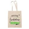 Tote Bag - PLANETEE - Sac Cabas Coton - Coton - Motif 'Escaladeuse Meilleure Femme De Tous Les Temps' - Imprimé En France
