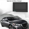 Автомобильное беспроводное зарядное устройство Qi Коврик для беспроводной зарядки телефона