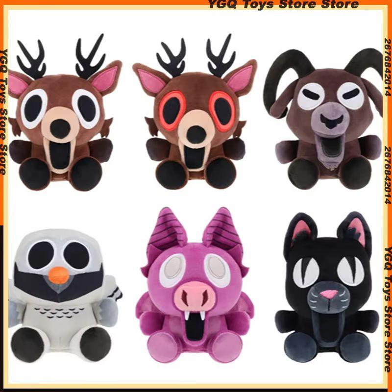 New In Stock 99 Nights In The Forest Black Cat Deer Bat Owl 99Nights Plush Doll Cute Anime Peripherals Toy Birthday Gift
