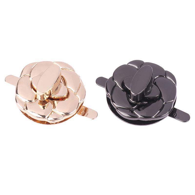 1 шт., металлические замки в форме цветка, застежка для сумки, пряжки для сумок, застежки для кошельков, аксессуары для рукоделия, застежки для сумок, застежки