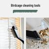 Набор щеток и лопаток для чистки клетки попугая - Средство для удаления птичьего помета
