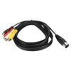 Plug and Play Audio Cable Connector 4.9ft DIN 5 Pin to 4RCA Cord  DVD
